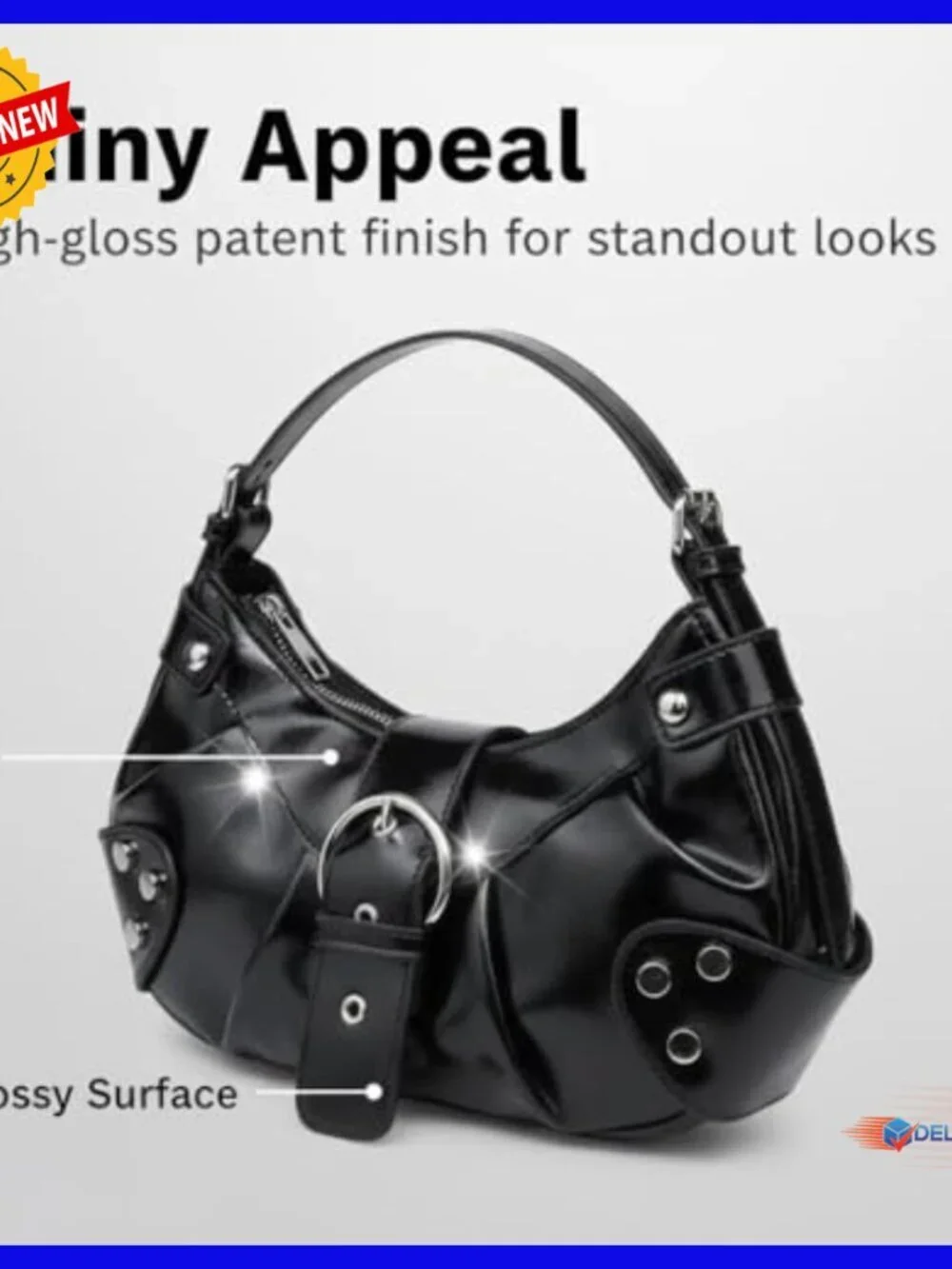 Genuine Leather Hobo Bag Adjustable Crossbody Shoulder Purse